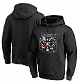 Men's New England Patriots vs. Atlanta Falcons Pro Line by Fanatics Branded Super Bowl LI Dueling Player Matchup Big & Tall Pullover Hoodie Black FengYun,baseball caps,new era cap wholesale,wholesale hats